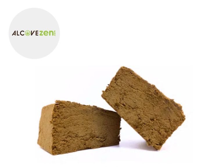 Haschich CBD Hash Jaune Mousseux CBD 30% Alcovezen