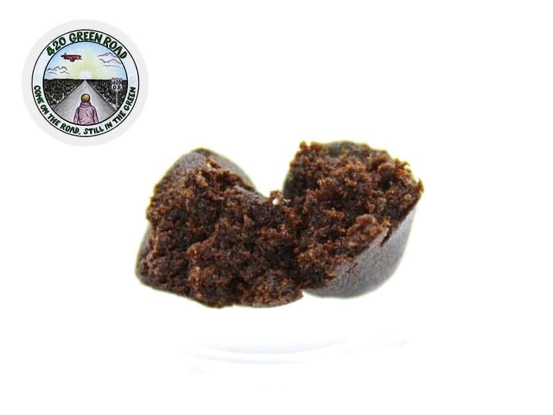 Haschich CBD Résine Afghan Hash CBD 17% 420 Green Road