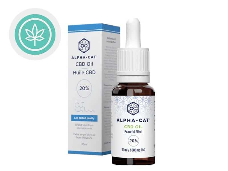 Huile CBD Huile CBD 20% bio Alpha-cat