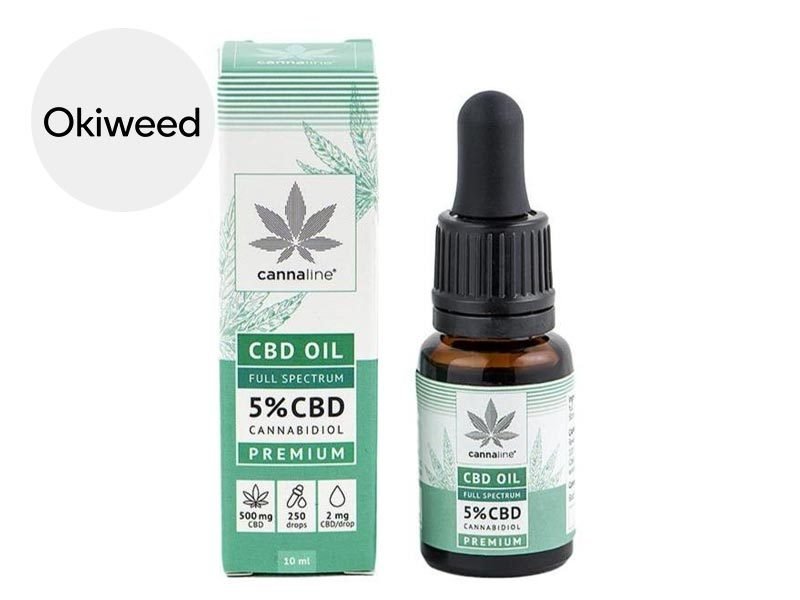 Huile CBD Huile CBD 5% Cannaline