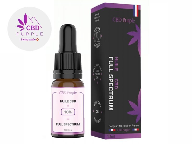 Huile CBD Huile CBD 10% bio CBD Purple