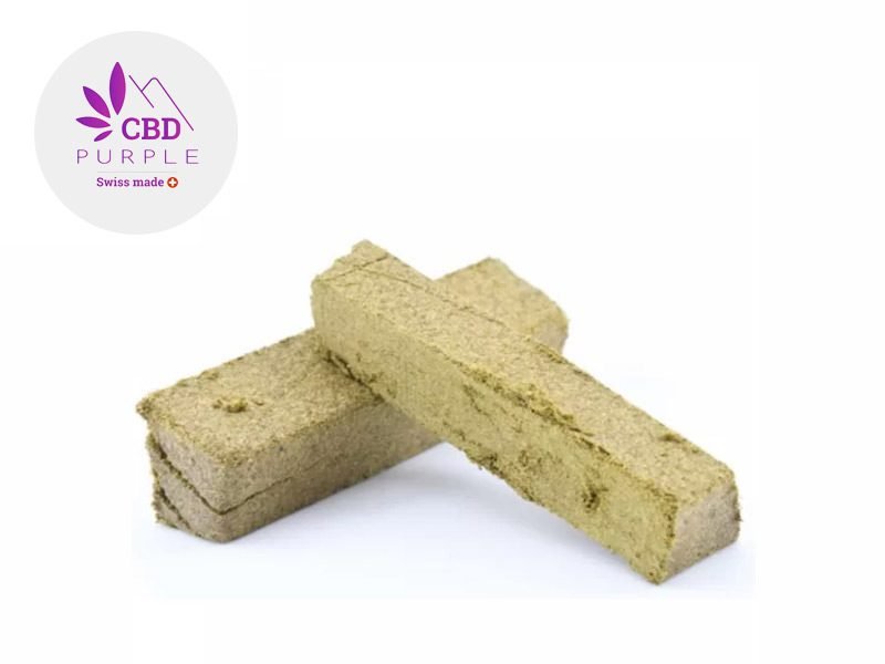 Haschich CBD Pollen Gold marocain 65% CBD Purple
