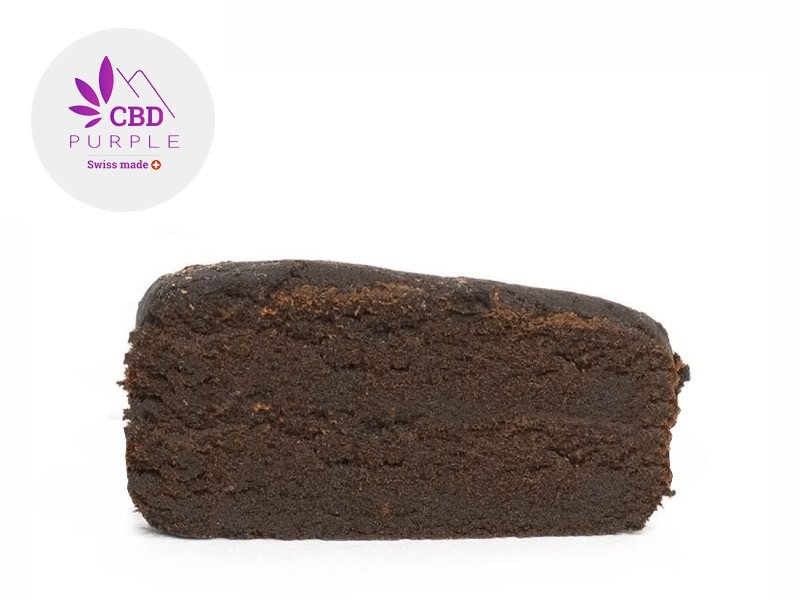 Haschich CBD Résine OG Brown 51% CBD Purple