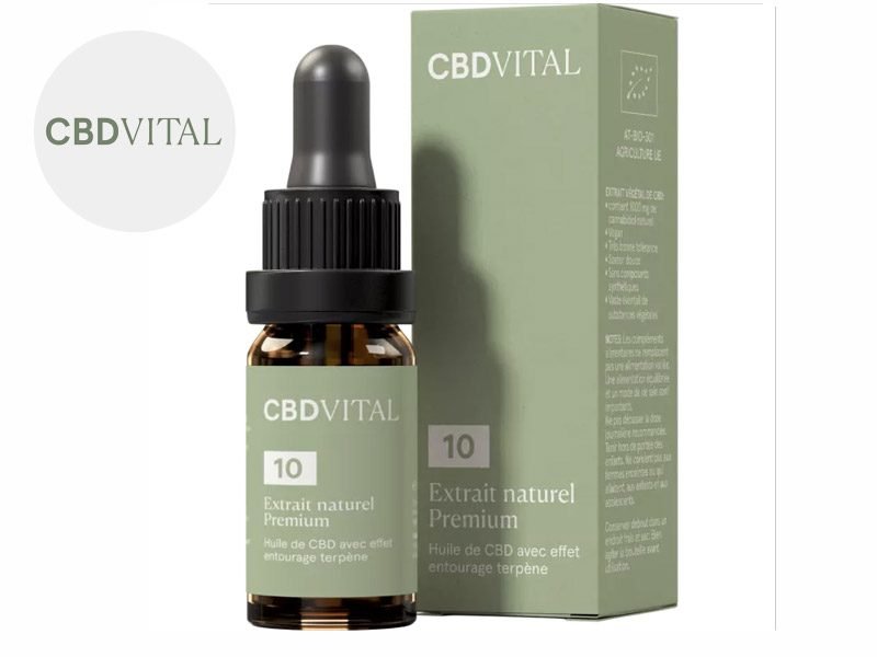 Huile CBD Huile CBD 10% bio CBD VITAL