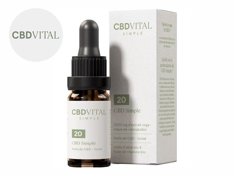 Huile CBD Huile CBD 20% bio CBD VITAL