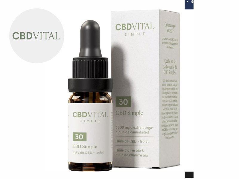 Huile CBD Huile CBD 30% bio CBD VITAL