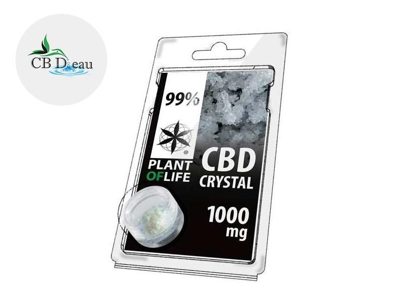 Cristaux CBD Cristaux CBD 99% CBDeau