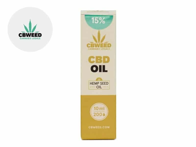 Huile CBD Huile CBD 15% (huile de chanvre) Cbweed