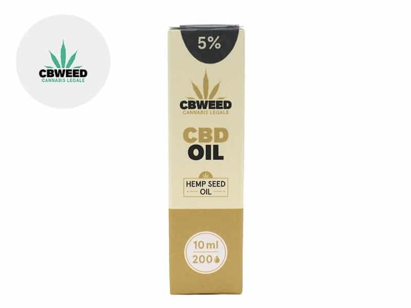Huile CBD Huile CBD 5% (huile de chanvre) Cbweed