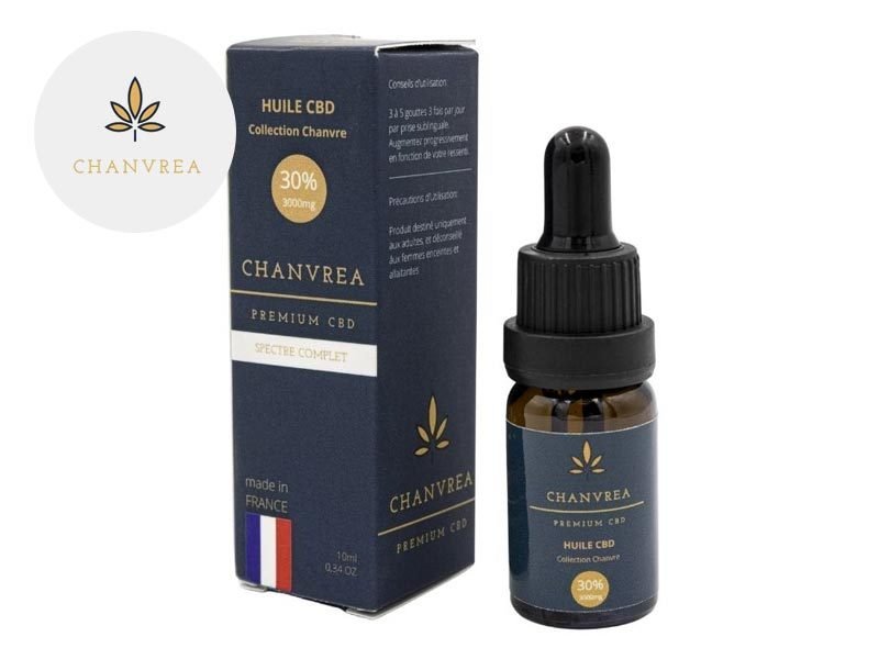 Huile CBD Huile CBD 30% bio Chanvrea