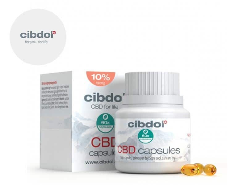Capsules CBD Gélules CBD (1000mg) Cibdol