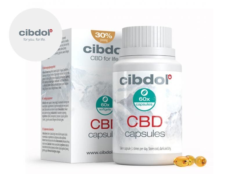 Capsules CBD Gélules CBD (3000mg) Cibdol