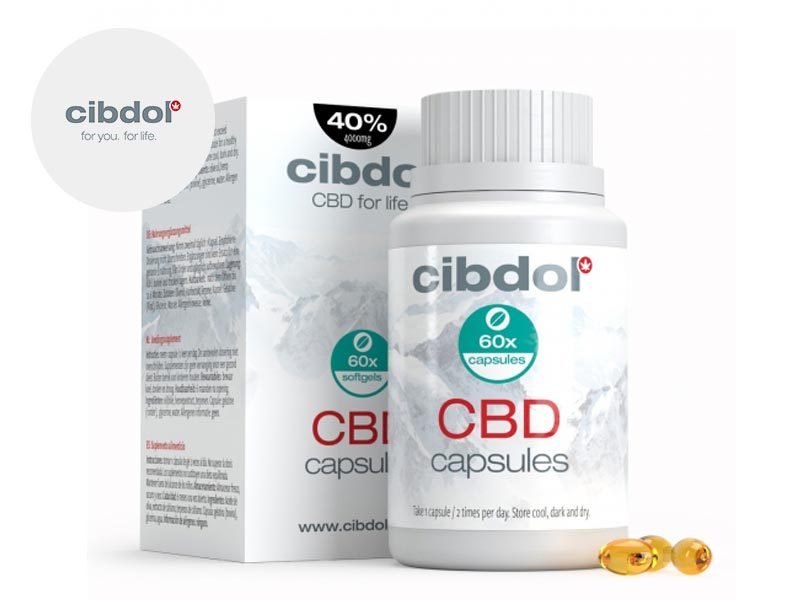 Capsules CBD Gélules CBD (4000mg) Cibdol