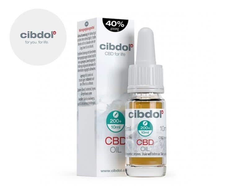 Huile CBD Huile CBD 40% bio Cibdol