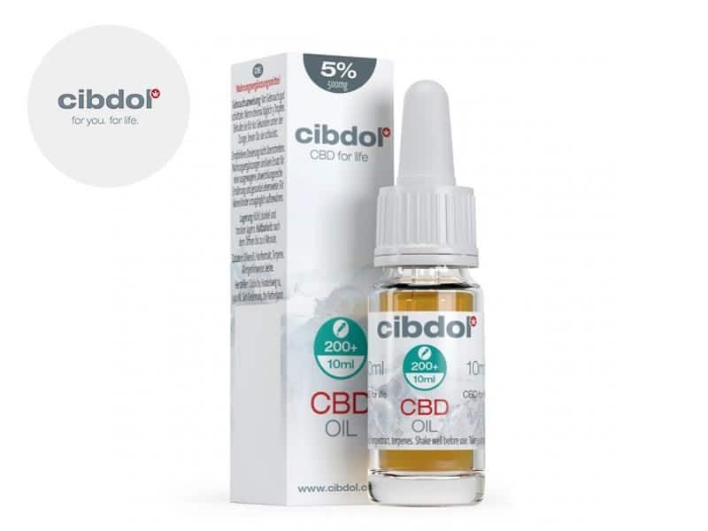 Huile CBD Huile CBD 5% bio Cibdol