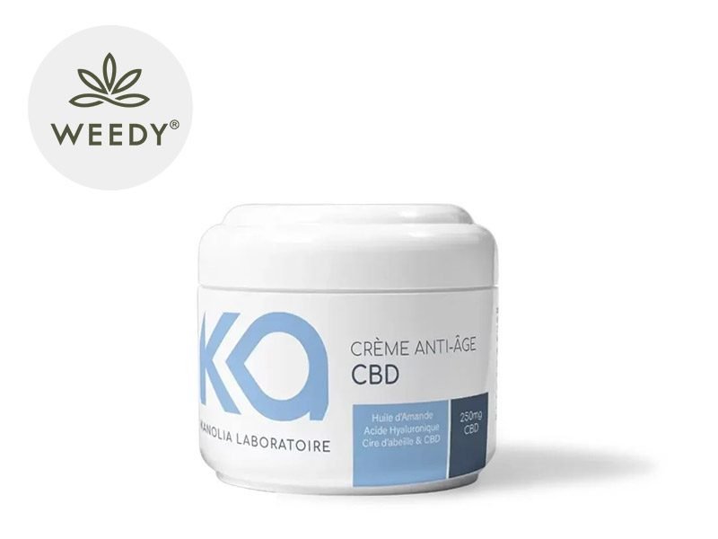 Crème CBD Crème anti-âge au CBD Kanolia