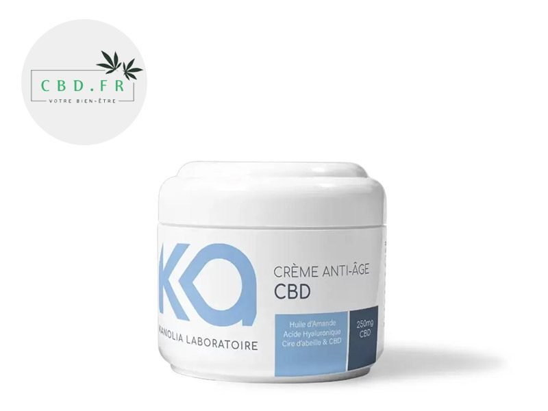 Crème CBD Crème Anti-Âge CBD Kanolia