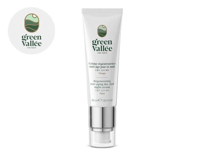 Crème CBD Crème CBD Anti-Age Green Vallée
