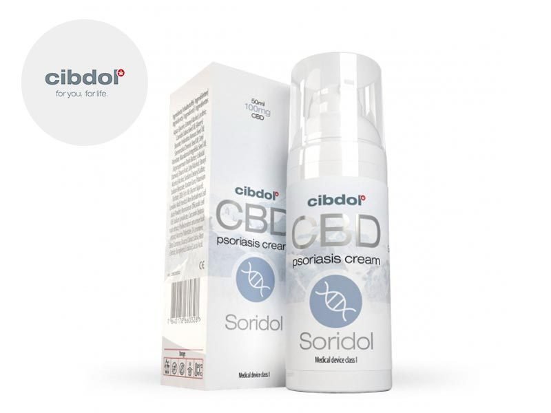 Crème CBD Crème CBD contre le Psoriasis Cibdol