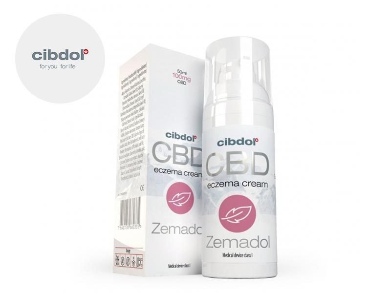 Crème CBD Crème CBD contre l'Eczéma Cibdol