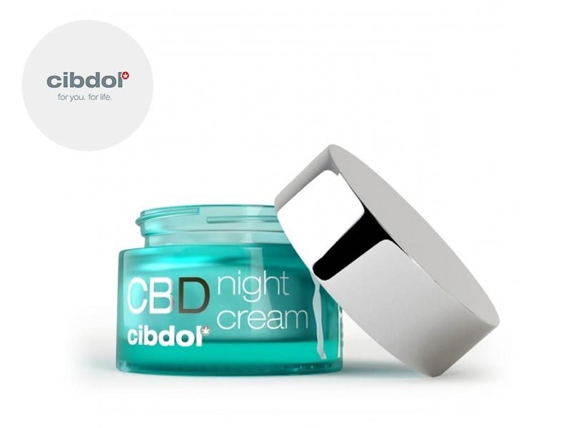 Crème CBD Crème de Nuit CBD Cibdol