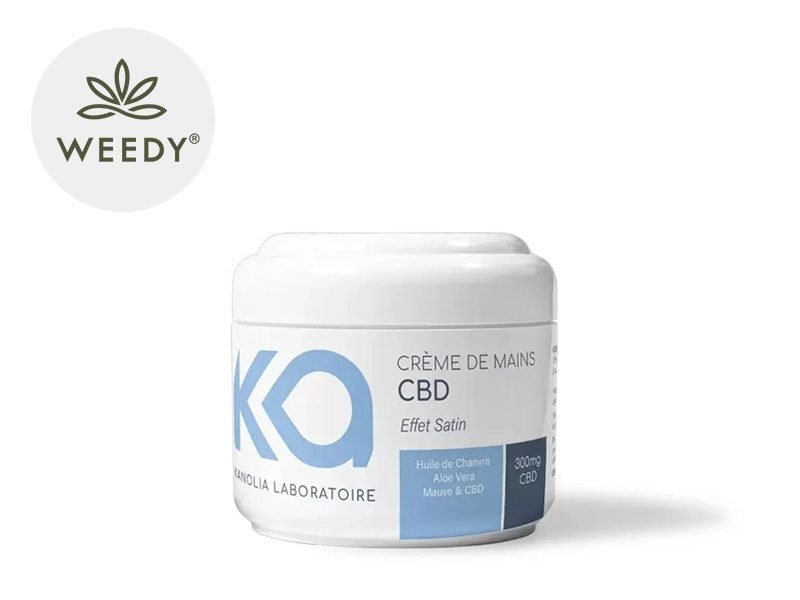 Crème CBD Crème main au CBD Kanolia