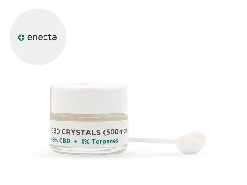 Cristaux CBD Cristaux CBD 99% Enecta