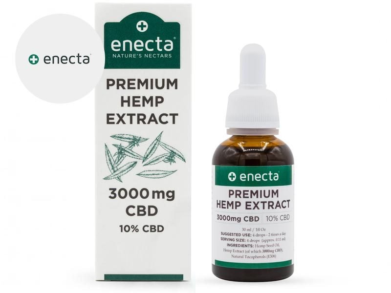 Huile CBD Huile CBD 10% bio 30ml Enecta