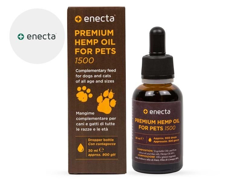 Huile CBD pour animaux Huile CBD Animal 5% Enecta 30ml
