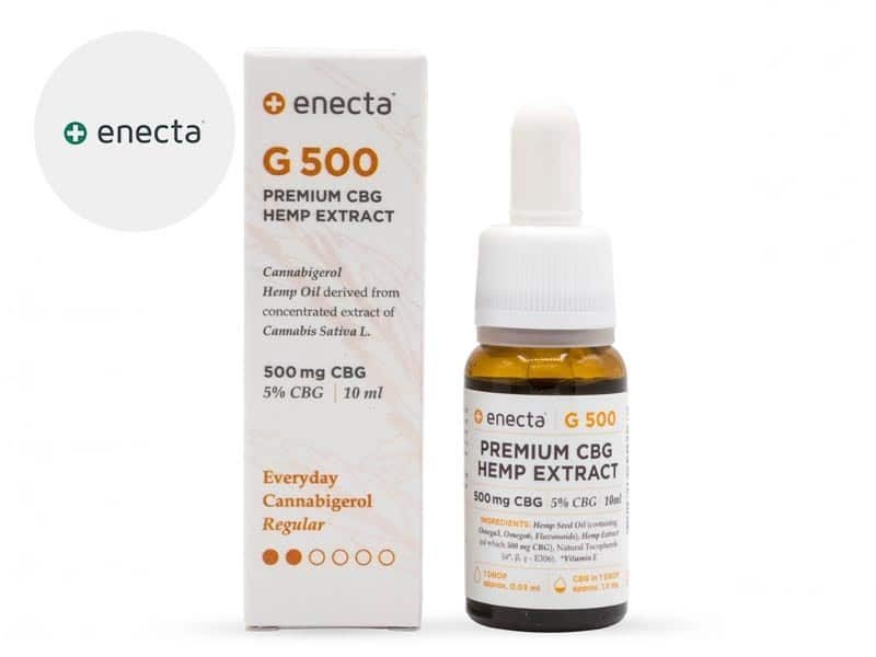 Huile CBD Huile CBG 5% bio Enecta
