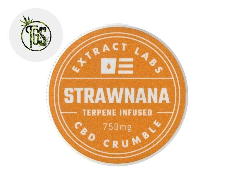 Wax CBD Crumble CBD 75% Extract Labs
