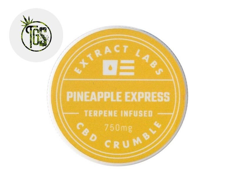 Wax CBD Crumble CBD 75% Extract Labs