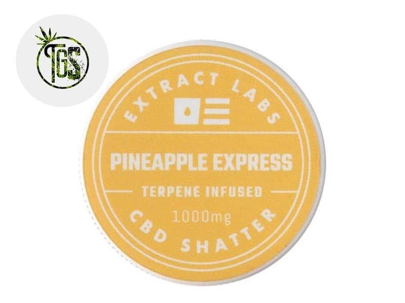 Wax CBD Shatter CBD 97% Extract Labs