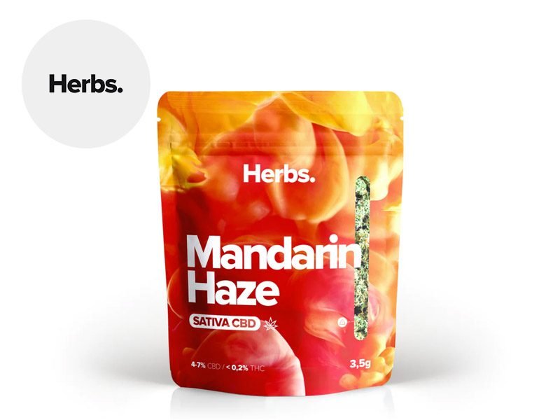 Fleurs CBD Fleur Mandarin Haze CBD Indoor 5% Herbs