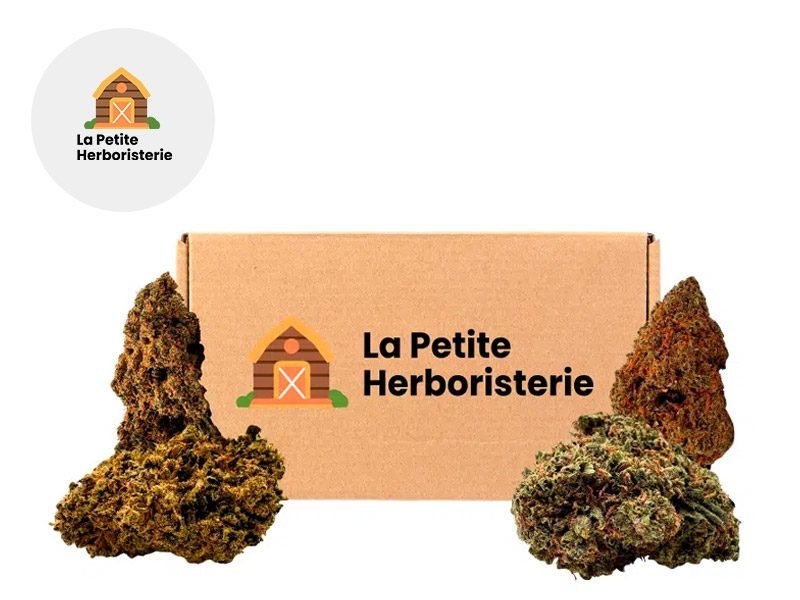 Fleurs CBD Pack 4 fleurs Glasshouse CBD Sous serre La Petite Herboristerie