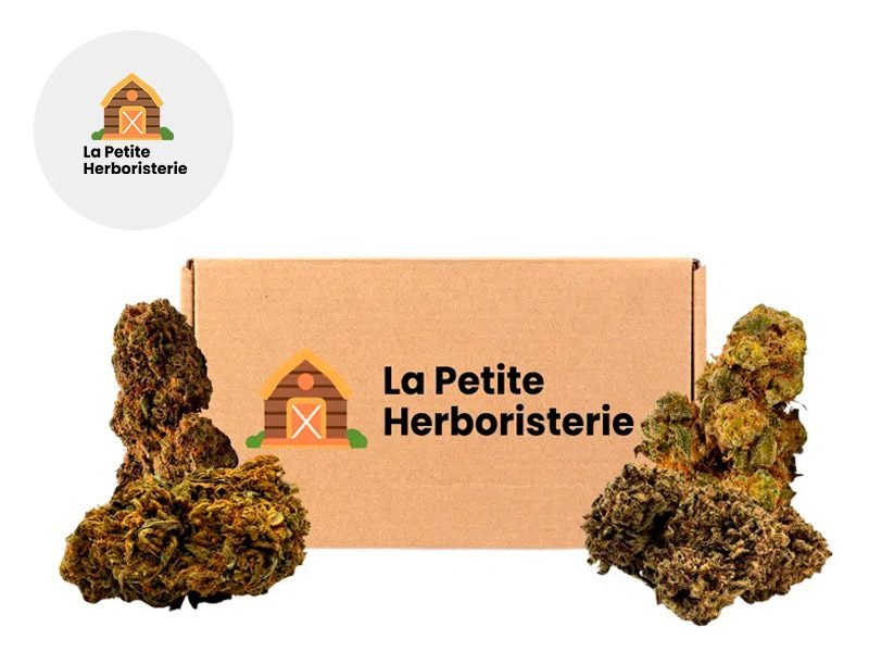 Fleurs CBD Pack 4 fleurs Greenhouse CBD Sous serre La Petite Herboristerie