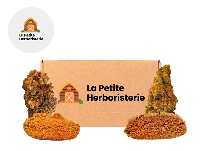 Fleurs CBD Pack CB9 2 fleurs 2 résines Indoor La Petite Herboristerie