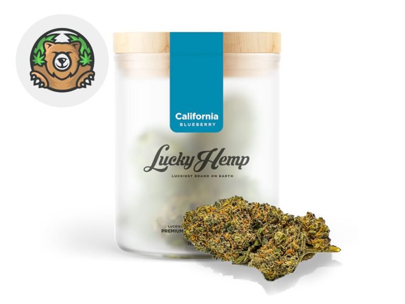 Fleurs CBD Fleur California Blueberry CBG Indoor 9% Lucky Hemp