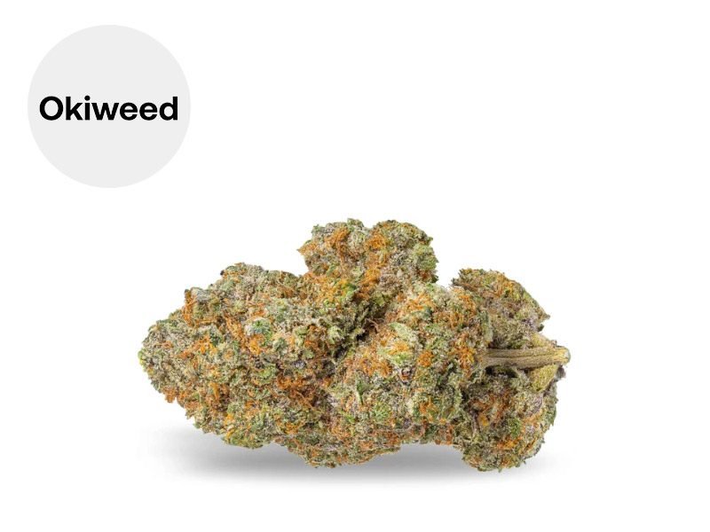 Fleurs CBD Fleur Strawberry Cake CBD+ Sous serre 32% Okiweed