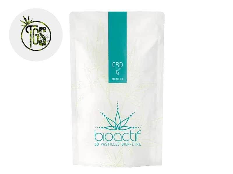 Bonbons CBD Bonbons Pastilles Menthe CBD Bio Actif