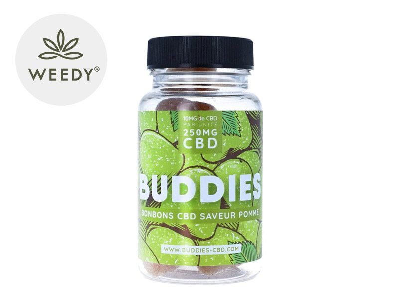 Bonbons CBD Bonbon Pomme CBD Buddies
