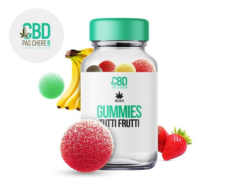 Gummies THC Gummies Tutti Frutti Delta 9 CBD Pas Chère