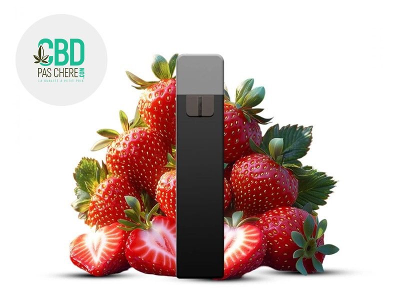 Puff Puff Fraise 95% CBD CBD Pas Chère