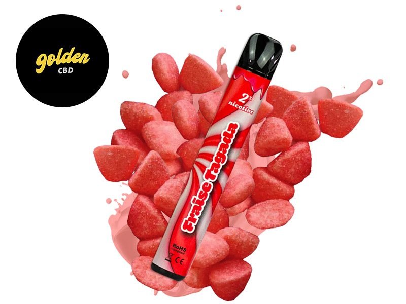 Puff Puff Fraise Tagada Golden CBD