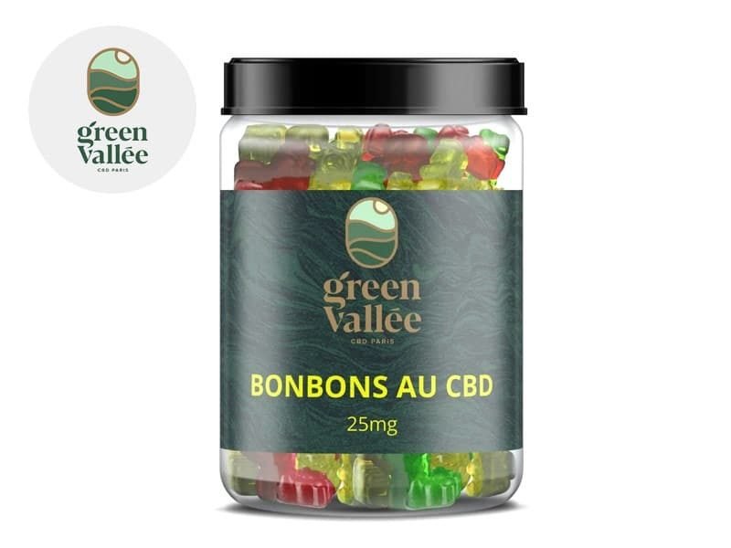 Bonbons CBD Bonbons Oursons au CBD Green Vallée