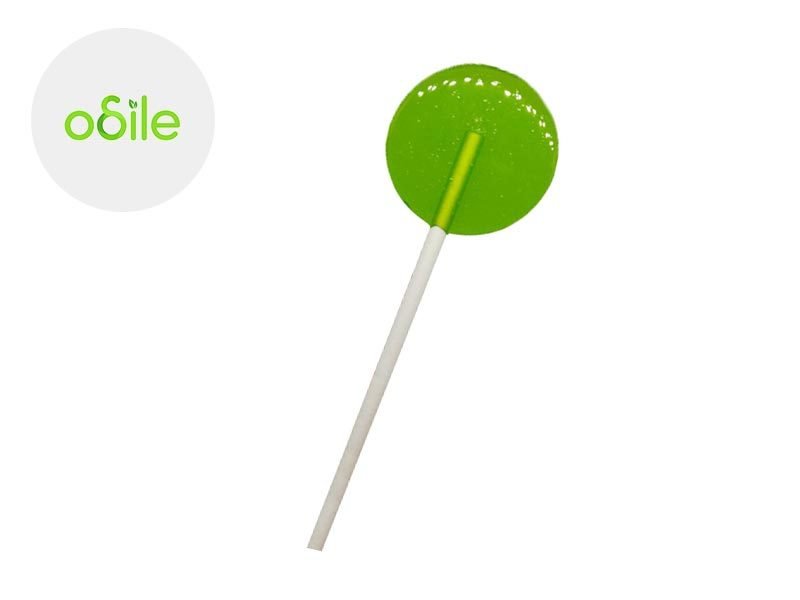 Bonbons CBD Sucette Apple Skunk CBD Odile Green