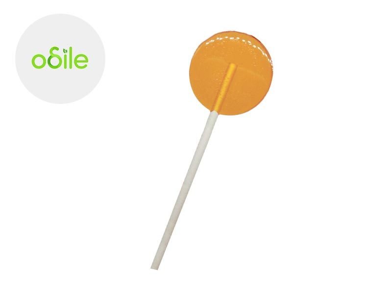 Bonbons CBD Sucette Orange Haze CBD Odile Green