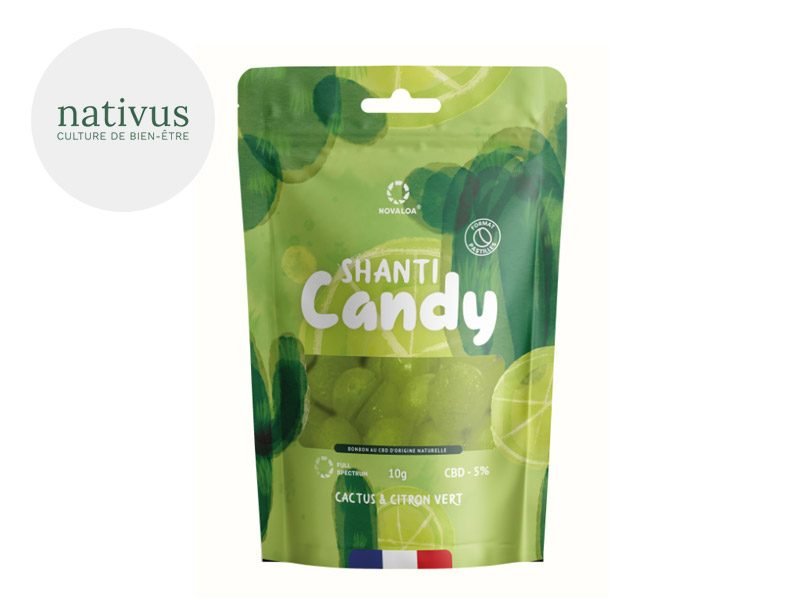 Bonbons CBD Bonbons Cactus & Citron Vert CBD Shanti