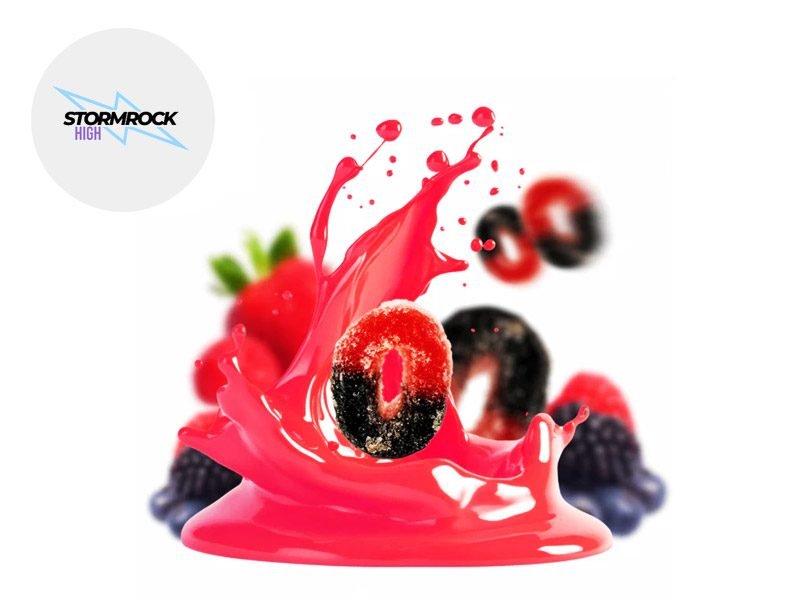 Gummies THC Gummies Fruit des Bois THC Stormrock High