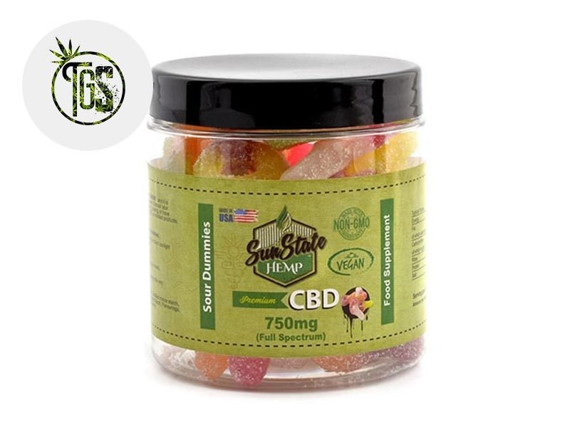 Bonbons CBD Bonbons Tétine Acidulées CBD Sunstate